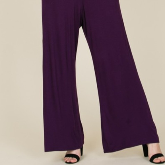 Round Neck Cape Layer Draped Jumpsuit - Picture 6 of 6